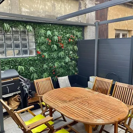 Bel Terrasse Privee A 5 Minutes Du Metro Apartamento