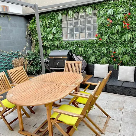 Apartamento Bel Terrasse Privee A 5 Minutes Du Metro